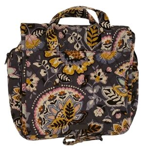 Vera Bradley Hanging Cosmetic Organizer Travel Bag Charmont Meadow